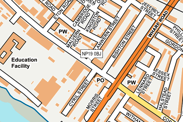 Map of GREENFIELD ACCOMODATION MANAGEMENT LTD at local scale