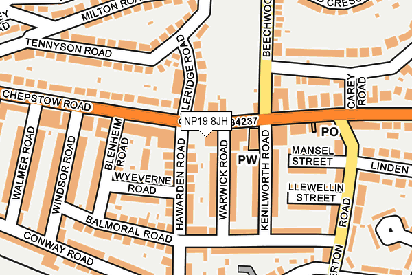 Map of PAUL GRAY LTD at local scale