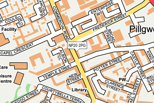 NP20 2PG map - OS OpenMap – Local (Ordnance Survey)