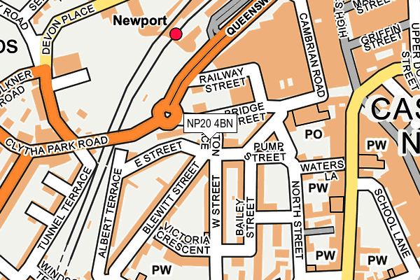 NP20 4BN map - OS OpenMap – Local (Ordnance Survey)