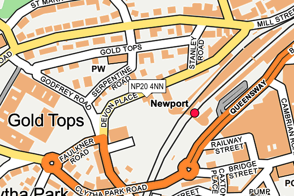 NP20 4NN map - OS OpenMap – Local (Ordnance Survey)