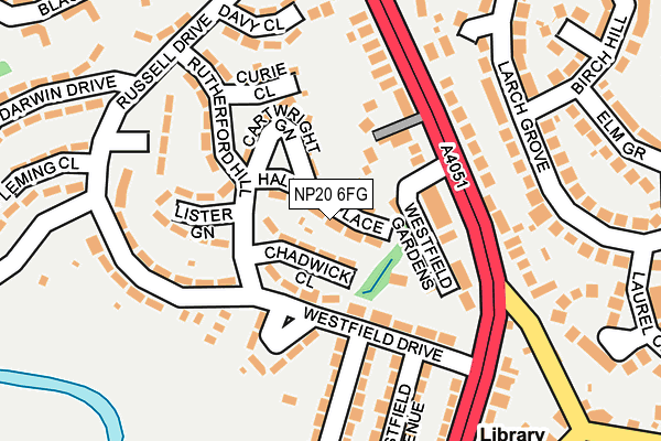 NP20 6FG map - OS OpenMap – Local (Ordnance Survey)