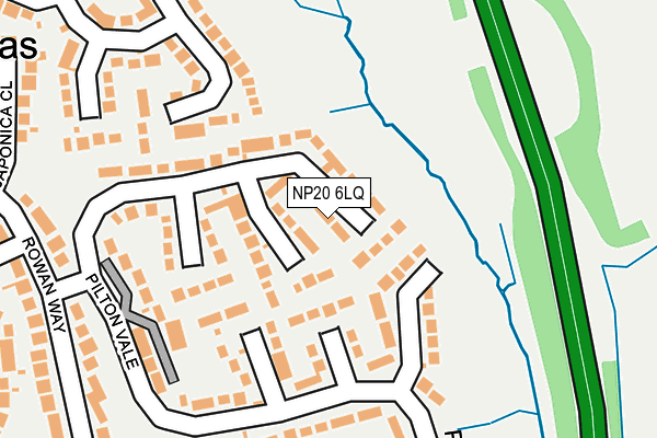 NP20 6LQ map - OS OpenMap – Local (Ordnance Survey)