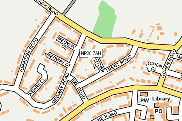NP20 7AH map - OS OpenMap – Local (Ordnance Survey)