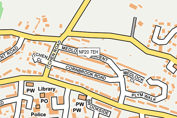 NP20 7EH map - OS OpenMap – Local (Ordnance Survey)