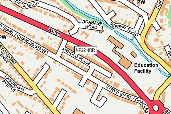 Map of ATHLETIC FITNESS EDUCATION LTD at local scale
