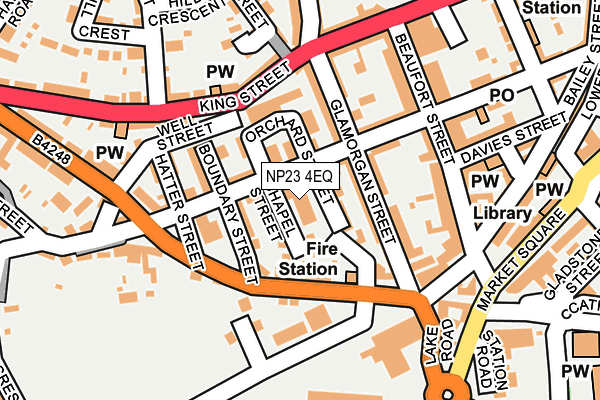 NP23 4EQ map - OS OpenMap – Local (Ordnance Survey)
