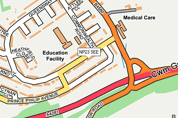 Map of REAL MEDIA AND MARKETING LIMITED at local scale