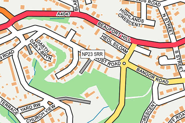 NP23 5RR map - OS OpenMap – Local (Ordnance Survey)