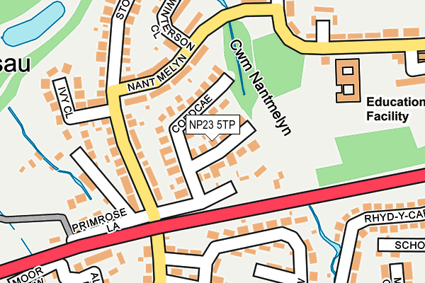 NP23 5TP map - OS OpenMap – Local (Ordnance Survey)