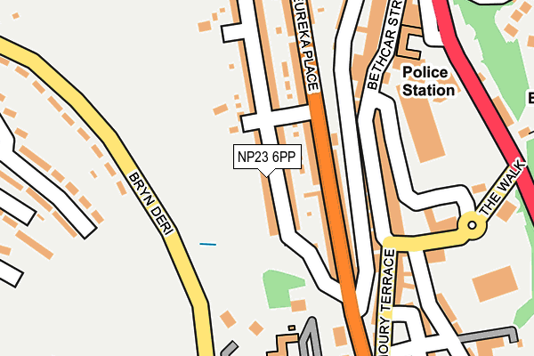 NP23 6PP map - OS OpenMap – Local (Ordnance Survey)