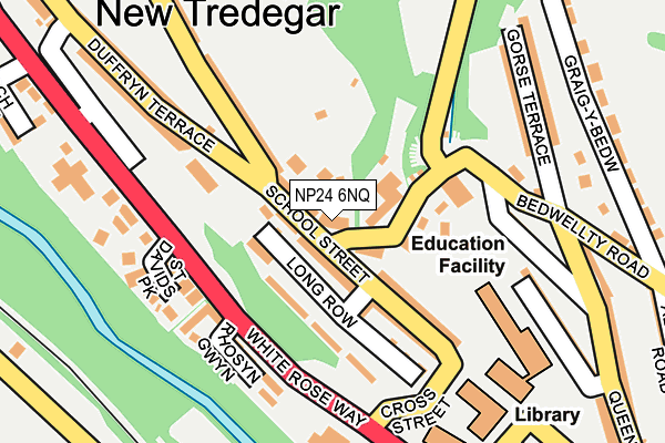 NP24 6NQ map - OS OpenMap – Local (Ordnance Survey)