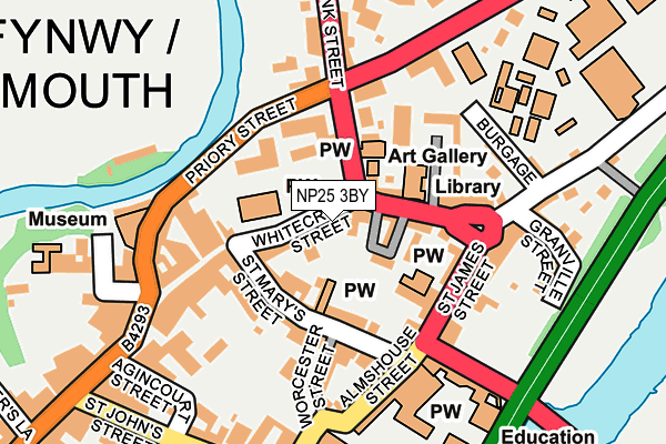 Map of IVY CYCLE WORKS LTD at local scale