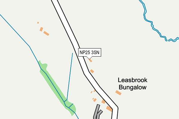 Map of LEASBROOK ASSOCIATES LTD at local scale