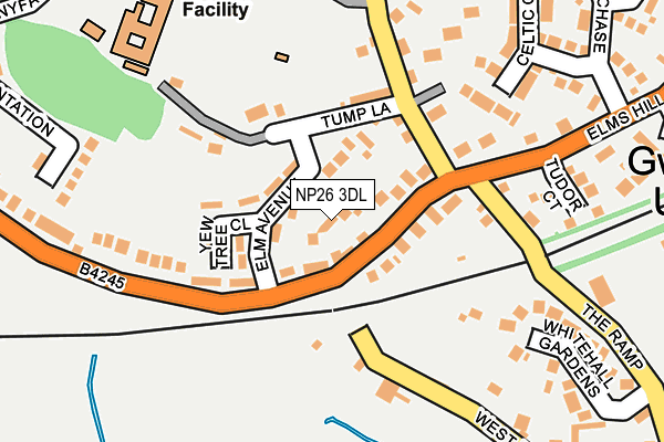 NP26 3DL map - OS OpenMap – Local (Ordnance Survey)