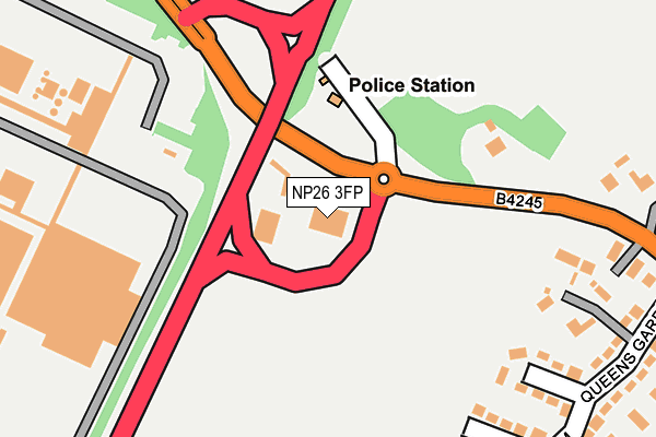 NP26 3FP map - OS OpenMap – Local (Ordnance Survey)