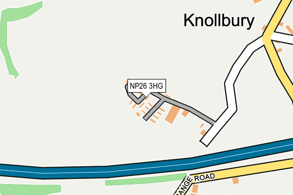 NP26 3HG map - OS OpenMap – Local (Ordnance Survey)