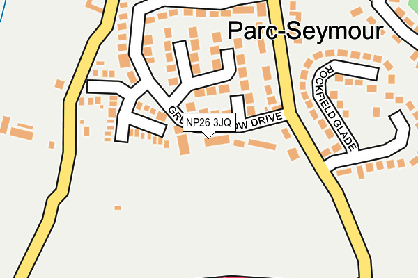 NP26 3JQ map - OS OpenMap – Local (Ordnance Survey)