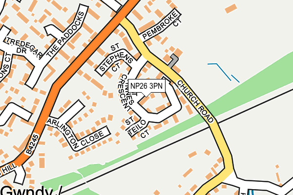 NP26 3PN map - OS OpenMap – Local (Ordnance Survey)