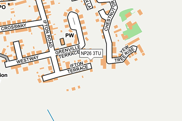 NP26 3TU map - OS OpenMap – Local (Ordnance Survey)