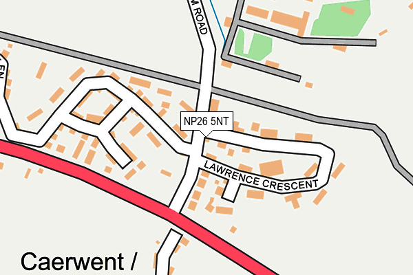 NP26 5NT map - OS OpenMap – Local (Ordnance Survey)