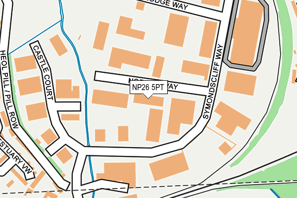 Map of RATECREST LIMITED at local scale