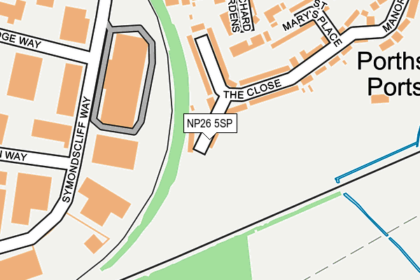 NP26 5SP map - OS OpenMap – Local (Ordnance Survey)