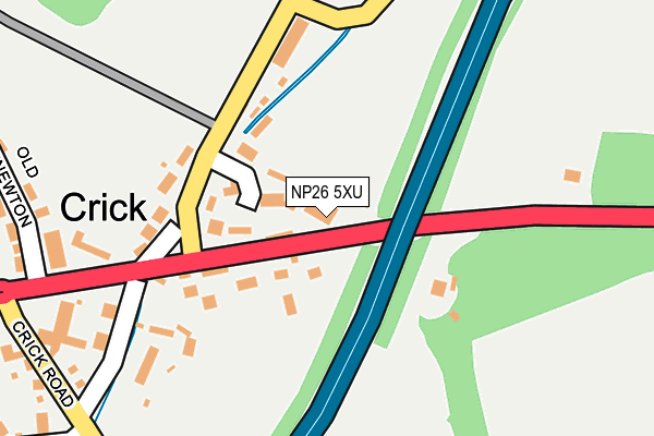 NP26 5XU map - OS OpenMap – Local (Ordnance Survey)