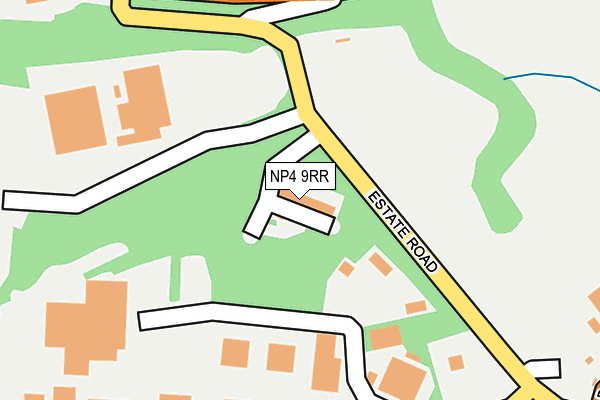 NP4 9RR map - OS OpenMap – Local (Ordnance Survey)