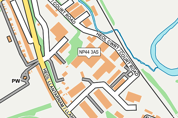 Map of DAN STACEY CONSTRUCTION LIMITED at local scale