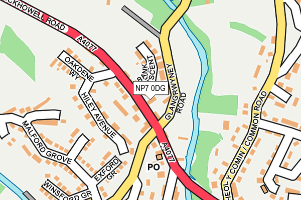 Map of HOLLY FINANCIAL LTD at local scale