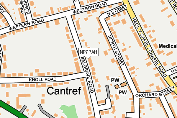 Map of BFITZPATRICK PROPERTIES LTD at local scale