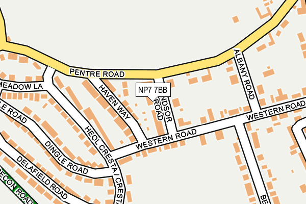 Map of HELYG CRAFTS LIMITED at local scale