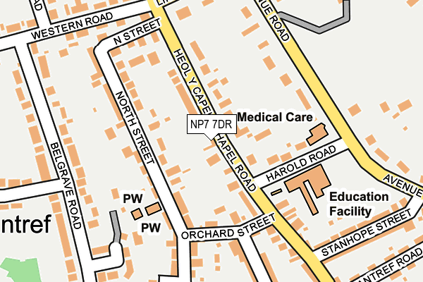 Map of OWEN DAVIES CONSULTING LTD at local scale