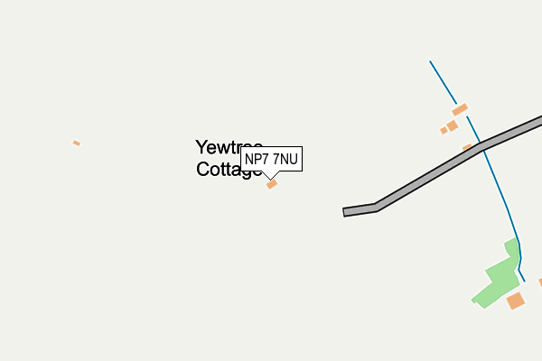 NP7 7NU map - OS OpenMap – Local (Ordnance Survey)