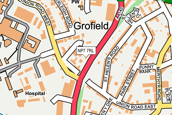 Map of ORLABELL LIMITED at local scale
