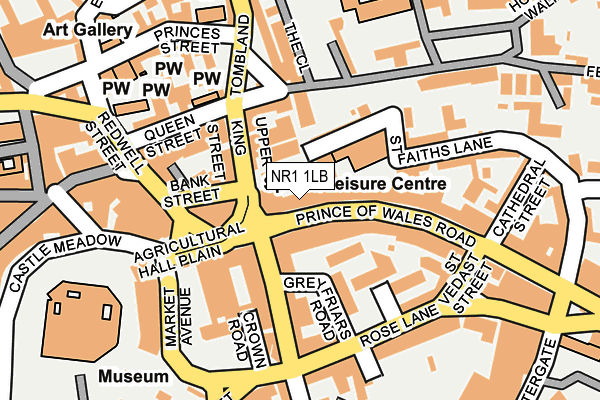 Map of PENFOLD DRIVE MANAGEMENT COMPANY LIMITED at local scale