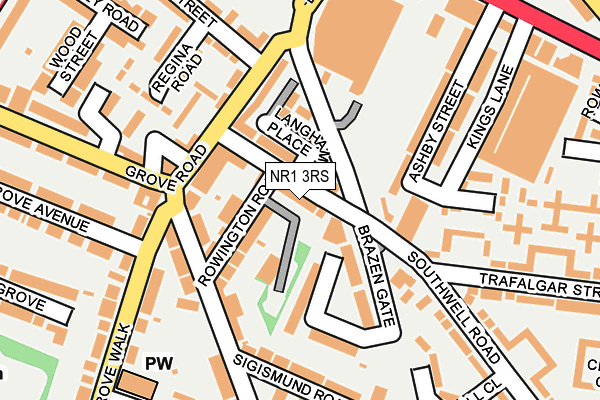 NR1 3RS map - OS OpenMap – Local (Ordnance Survey)