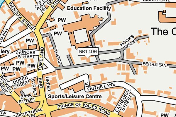 Map of CHARLES CONSULTANTS (LIFE SCIENCES) LIMITED at local scale