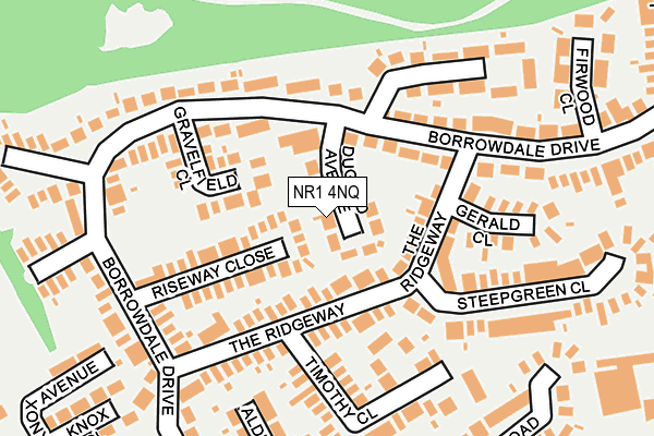 NR1 4NQ map - OS OpenMap – Local (Ordnance Survey)