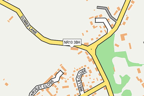 NR10 3BH map - OS OpenMap – Local (Ordnance Survey)