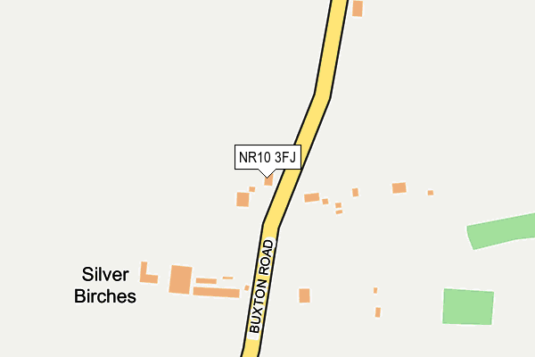 NR10 3FJ map - OS OpenMap – Local (Ordnance Survey)