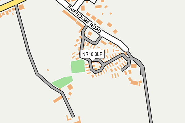NR10 3LP map - OS OpenMap – Local (Ordnance Survey)