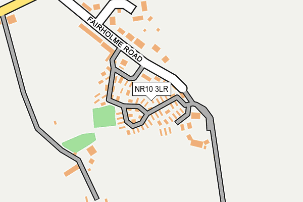 NR10 3LR map - OS OpenMap – Local (Ordnance Survey)