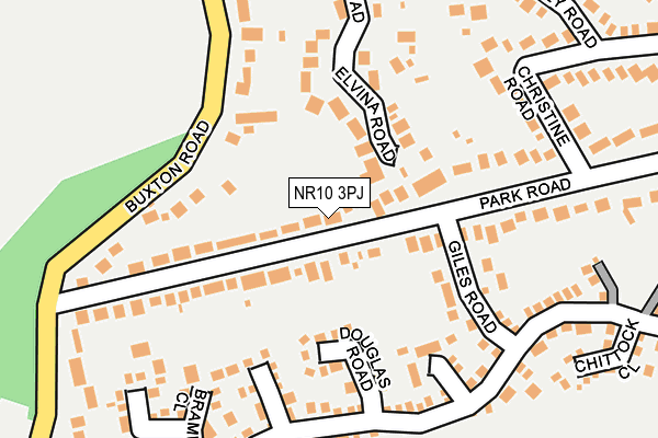 NR10 3PJ map - OS OpenMap – Local (Ordnance Survey)