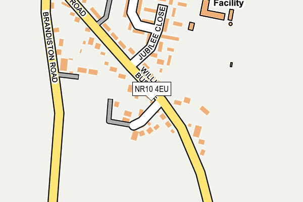 NR10 4EU map - OS OpenMap – Local (Ordnance Survey)