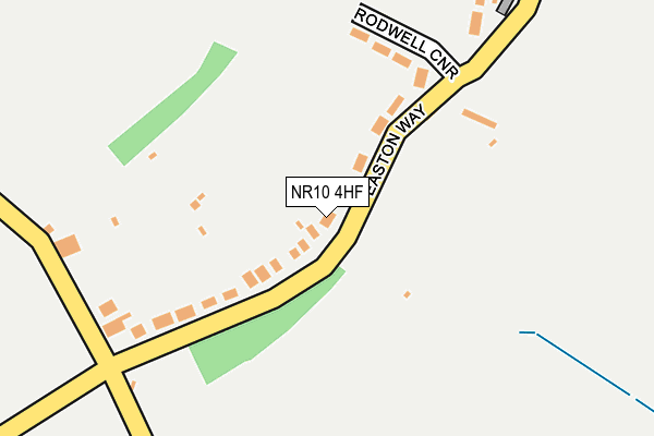 NR10 4HF map - OS OpenMap – Local (Ordnance Survey)
