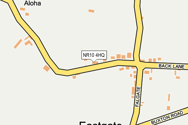 NR10 4HQ map - OS OpenMap – Local (Ordnance Survey)
