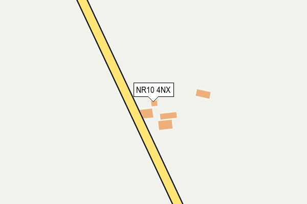 NR10 4NX map - OS OpenMap – Local (Ordnance Survey)