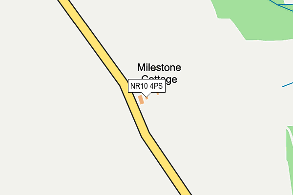 NR10 4PS map - OS OpenMap – Local (Ordnance Survey)